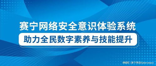 賽寧網絡安全意識體驗系統 數字技術服務新標桿，助力全民數字素養與技能提升